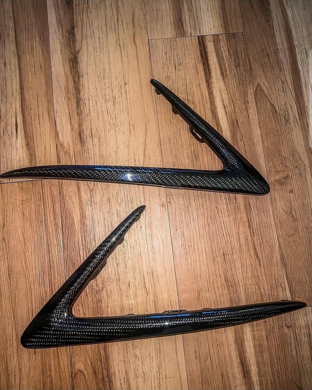 Acura ILX Carbon Fiber Fog Light Trims