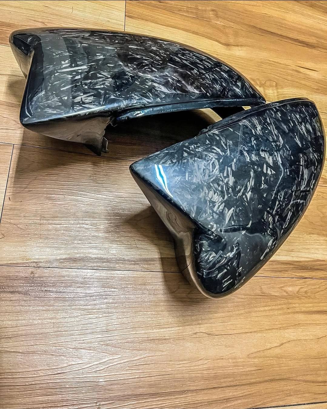 Acura MDX Forged Carbon Mirror Caps - Image 2