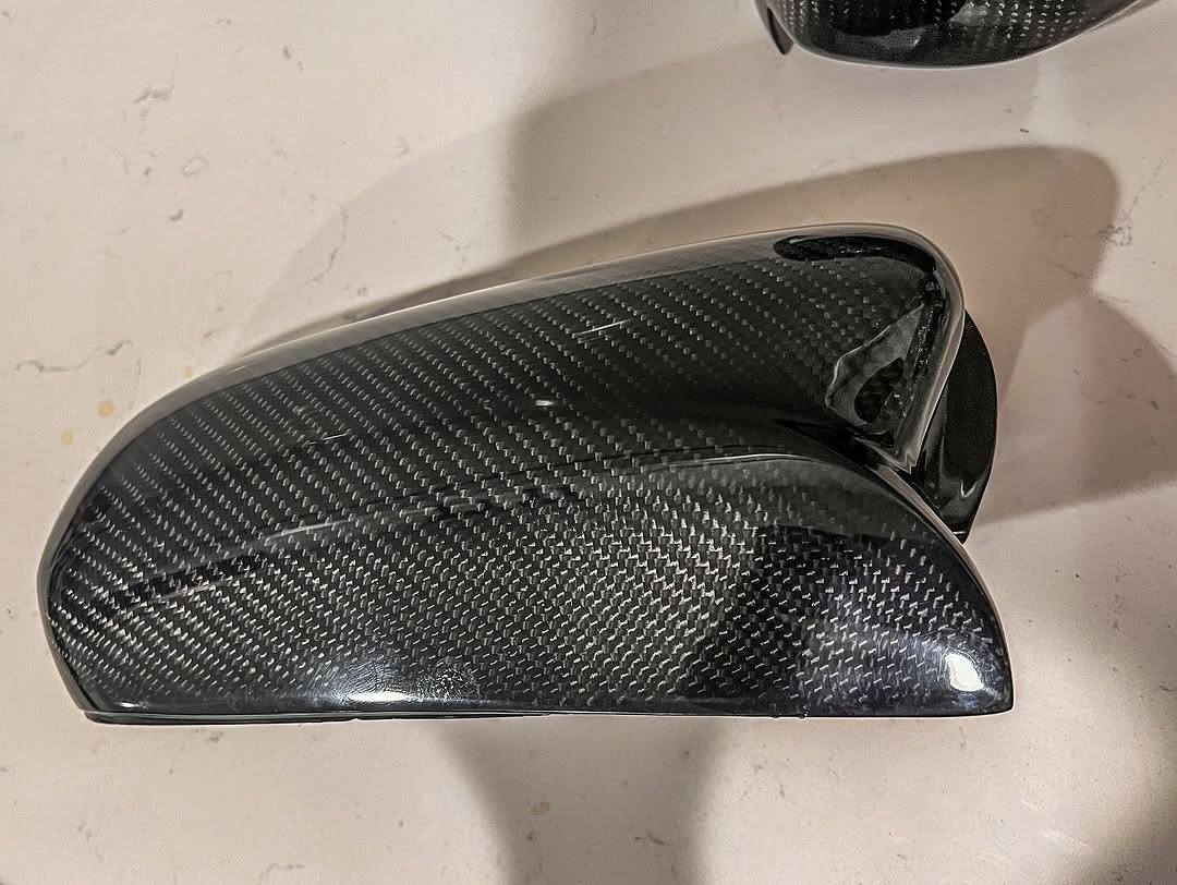 Acura TL Carbon Fiber Mirror Covers - Image 2
