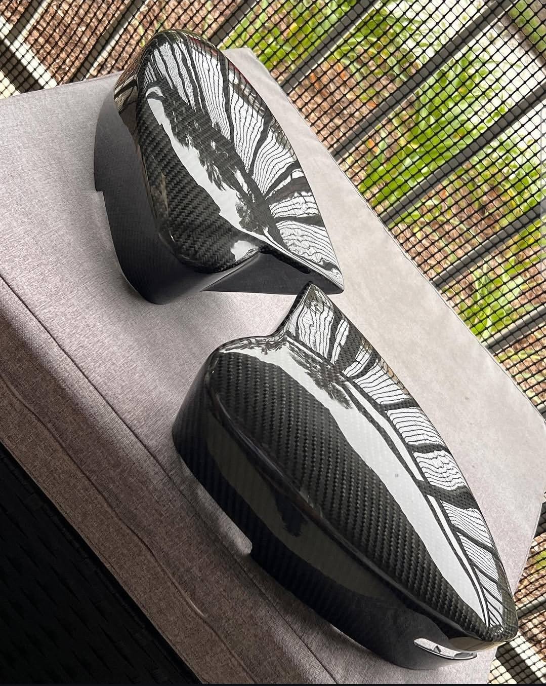 21+ Acura MDX Carbon Fiber Mirror Caps - Image 2
