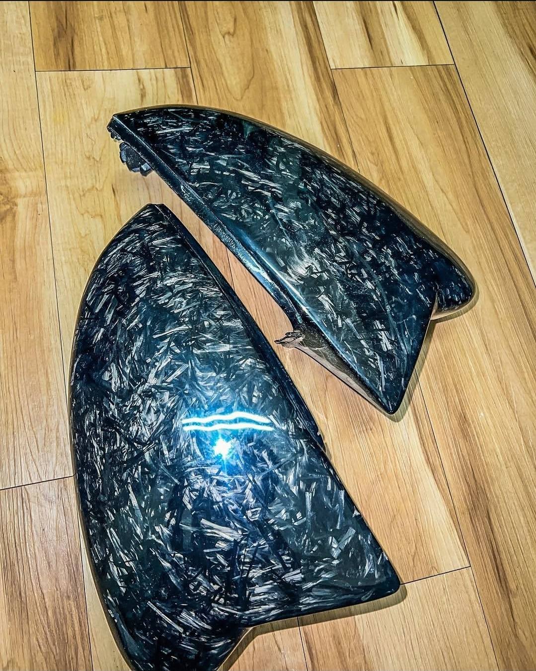 Acura MDX Forged Carbon Mirror Caps