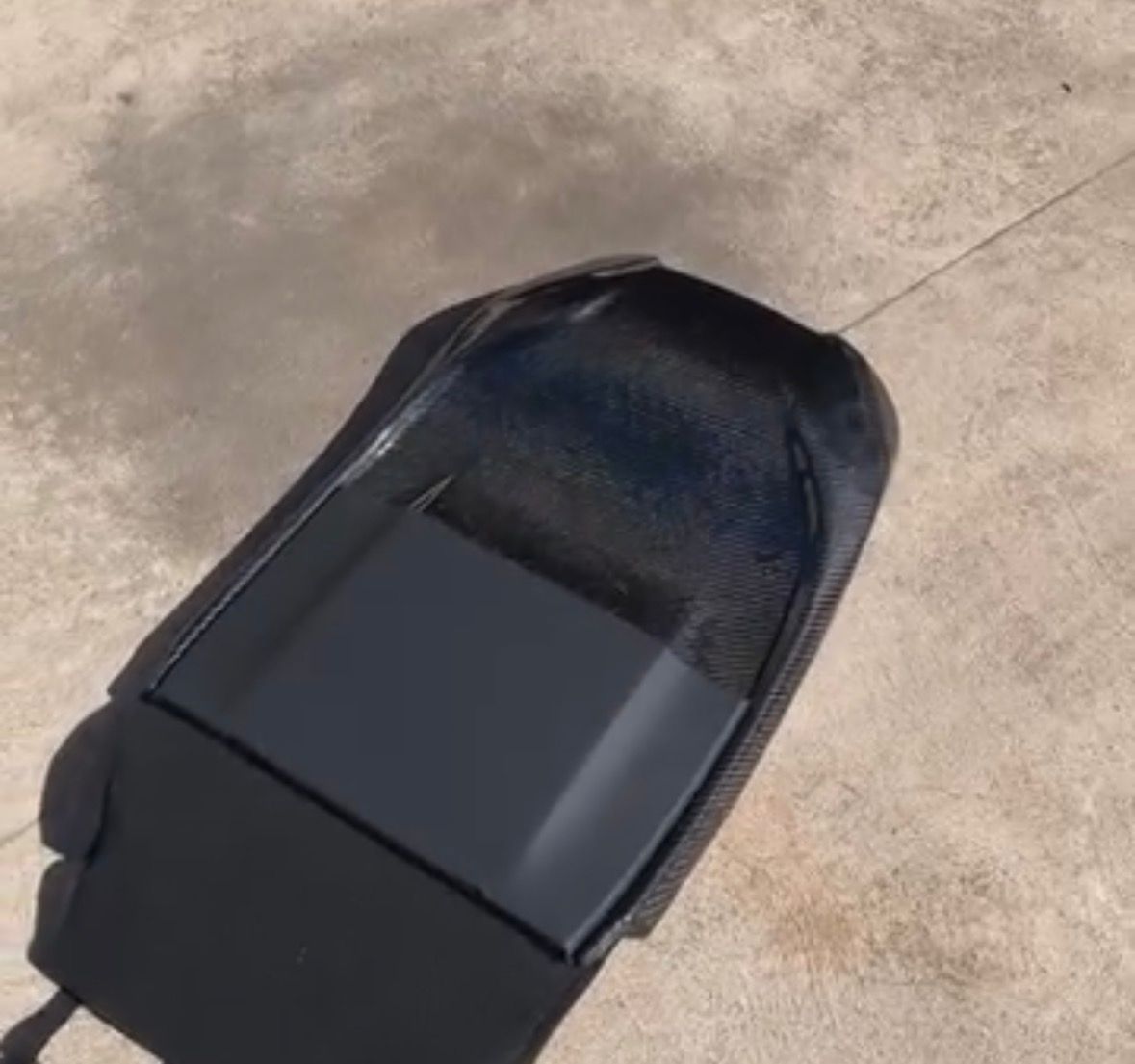 Acura TLX 2015+ Carbon Fiber Back Seat Covers - Image 3