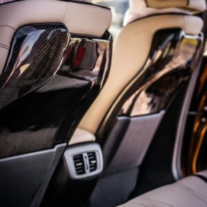 Acura TLX 2015+ Carbon Fiber Back Seat Covers