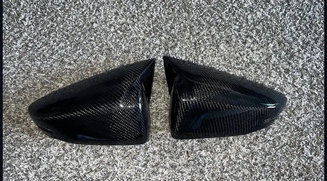 2015-2020 Acura TLX Carbon Fiber Mirror Caps - Image 2