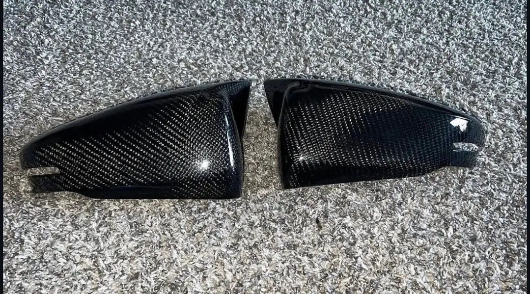 2015-2020 Acura TLX Carbon Fiber Mirror Caps - Image 3